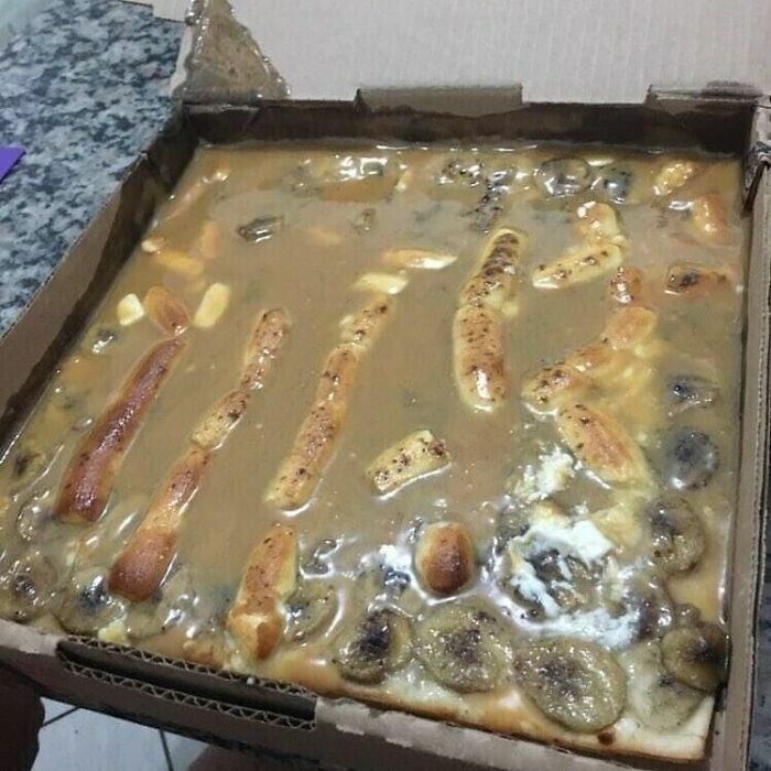 Ehh… ¿Pizza?
