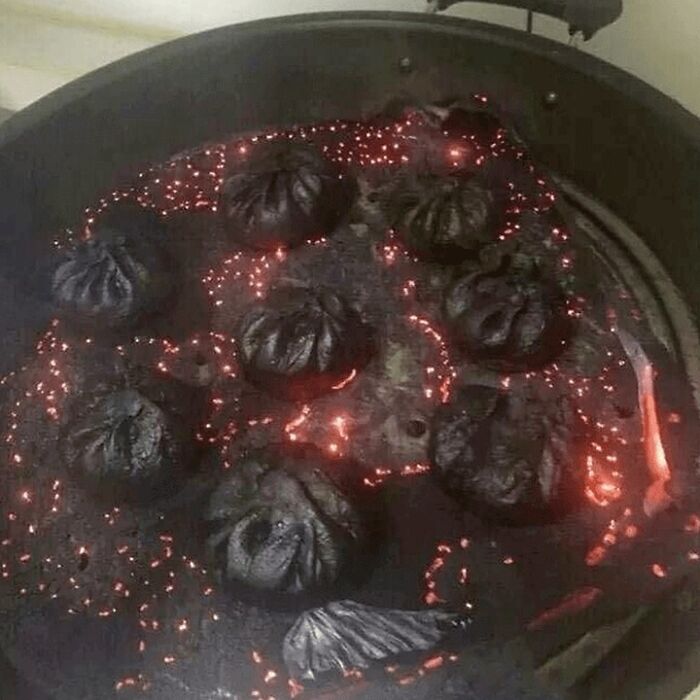 Dumplings de la puerta del infierno