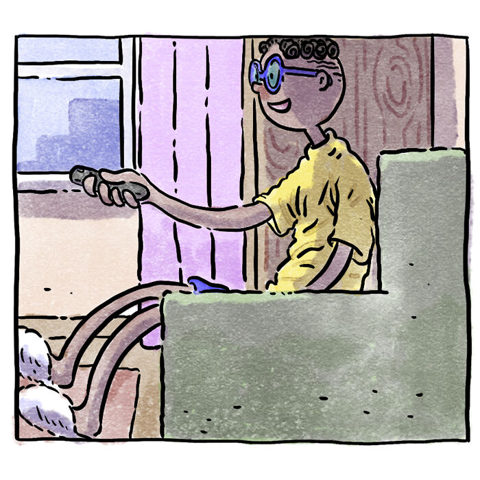 Este reconfortante cómic acerca de la vida con mascotas muestra que una imagen vale más que mil palabras