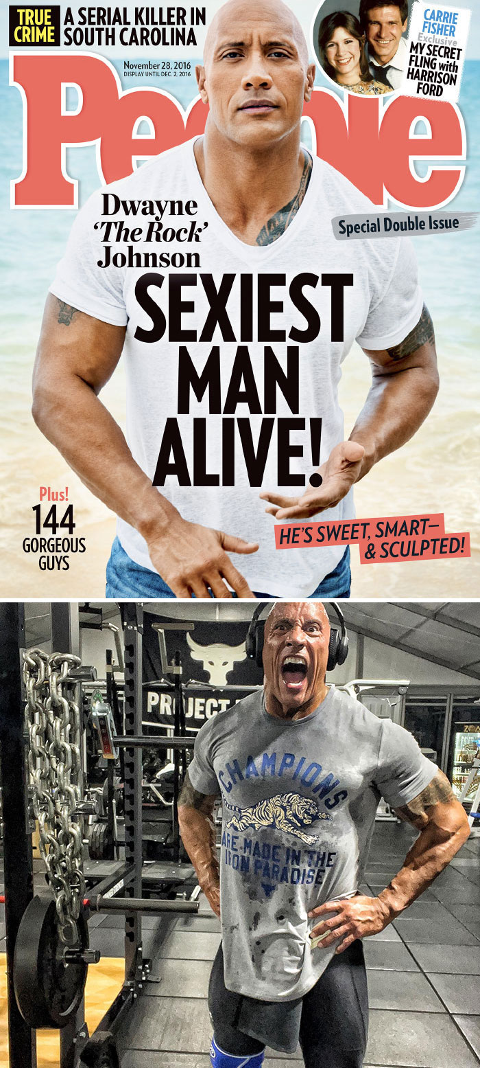  Dwayne Johnson, el hombre más sexi del 2016