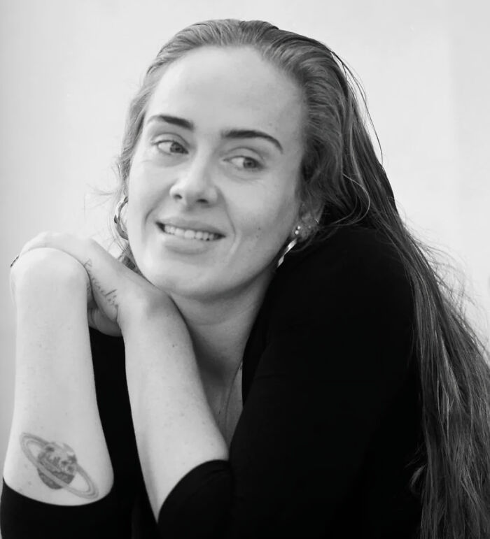 Adele sin maquillaje