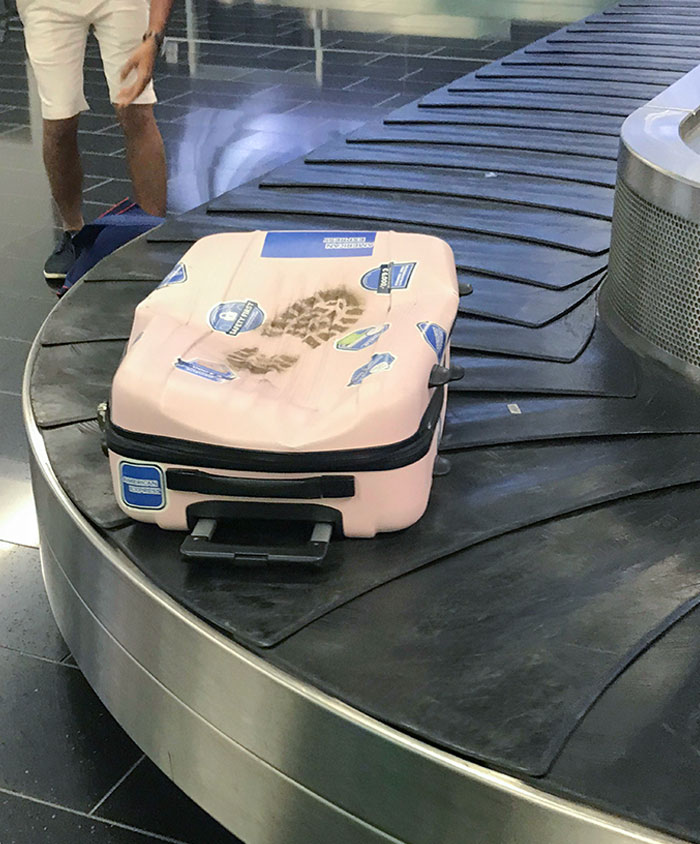 Me siento mal por el dueño de esta maleta