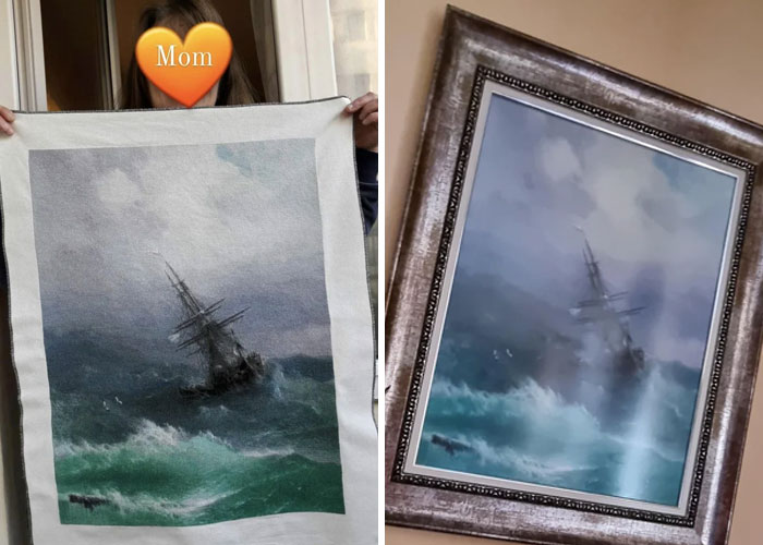 Mi mamá me permitió publicar esto en su nombre. ¡Este es oficialmente su mayor proyecto terminado y estoy muy orgulloso de ella!