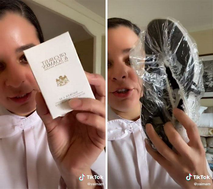 La mayoría de los hoteles ofrece gorros de ducha gratuitos; si no los vas a usar para ducharte, úsalos para tus zapatos