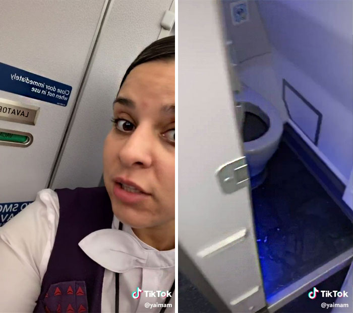 El líquido en el suelo del baño no es agua, ten cuidado