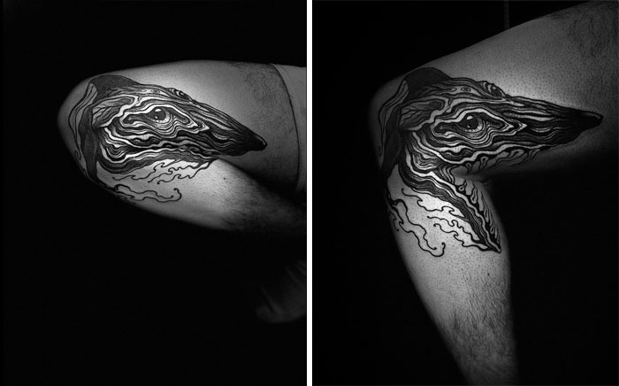 35 Genius Tattoos That Reveal Their True Form When The Body Moves, By Veks Van Hillik Tattoo