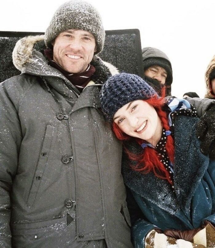 Jim Carrey y Kate Winslet en ¡Olvídate de mi!