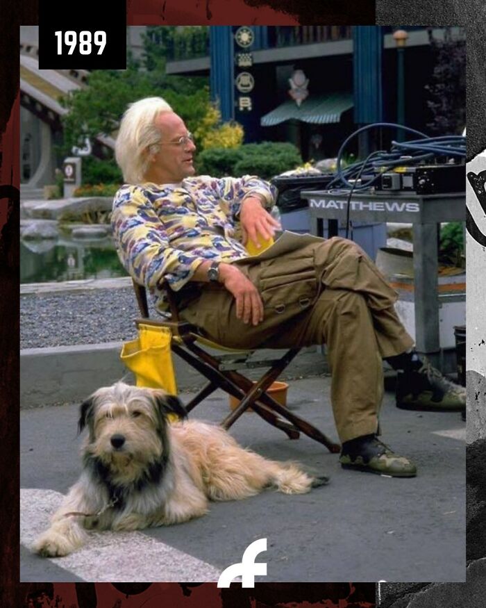 Tras las cámaras con Doc y Einstein en Regreso al futuro 2