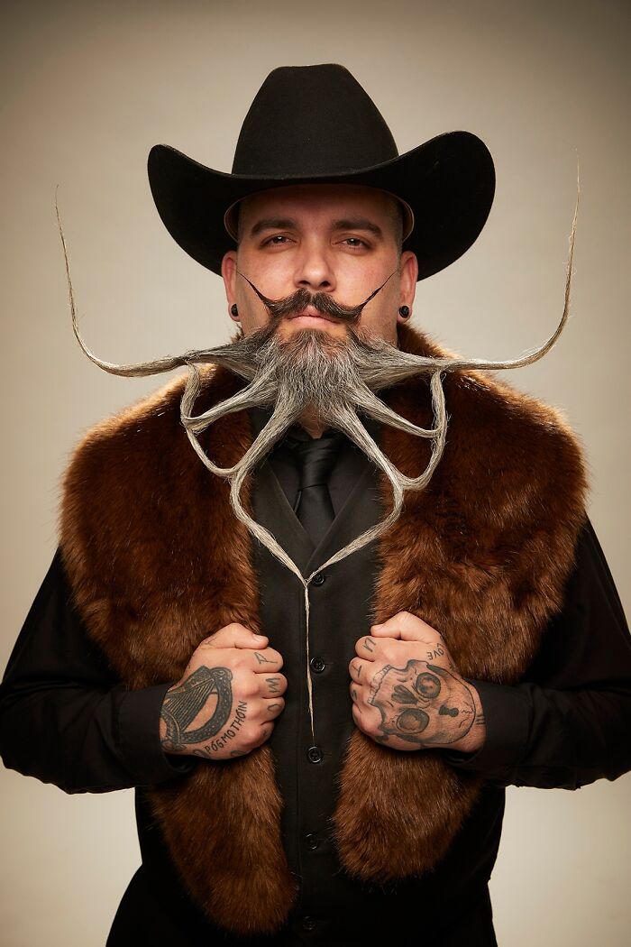 30 Pics From 2022 Beard & Mustache Championship That Showcases Next-Level Facial Hair