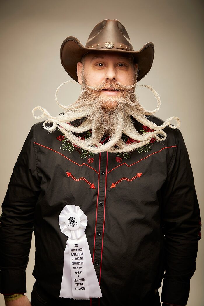 30 Pics From 2022 Beard & Mustache Championship That Showcases Next-Level Facial Hair