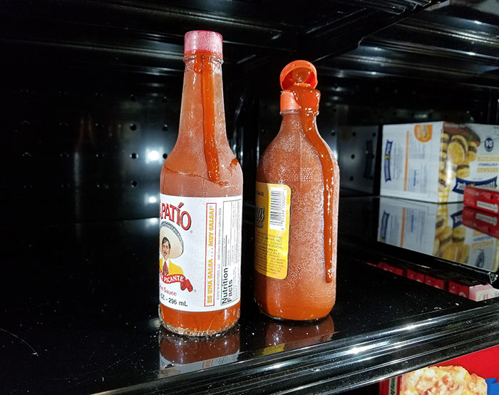Me molesta la gente perezosa que deja los comestibles que no quieren en el congelador, luego estos explotan y ya no se pueden vender