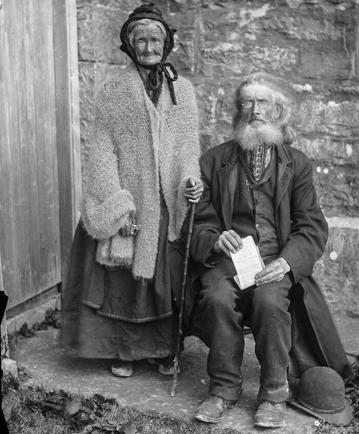 Madre e hijo, Irlanda, 1890