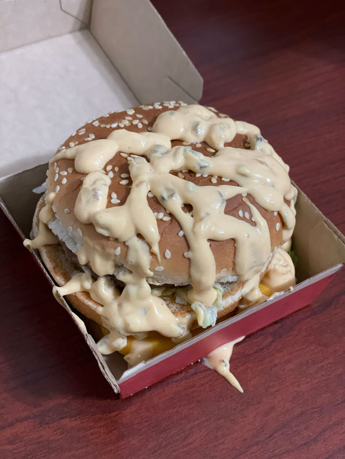 El pastel de Big Mac
