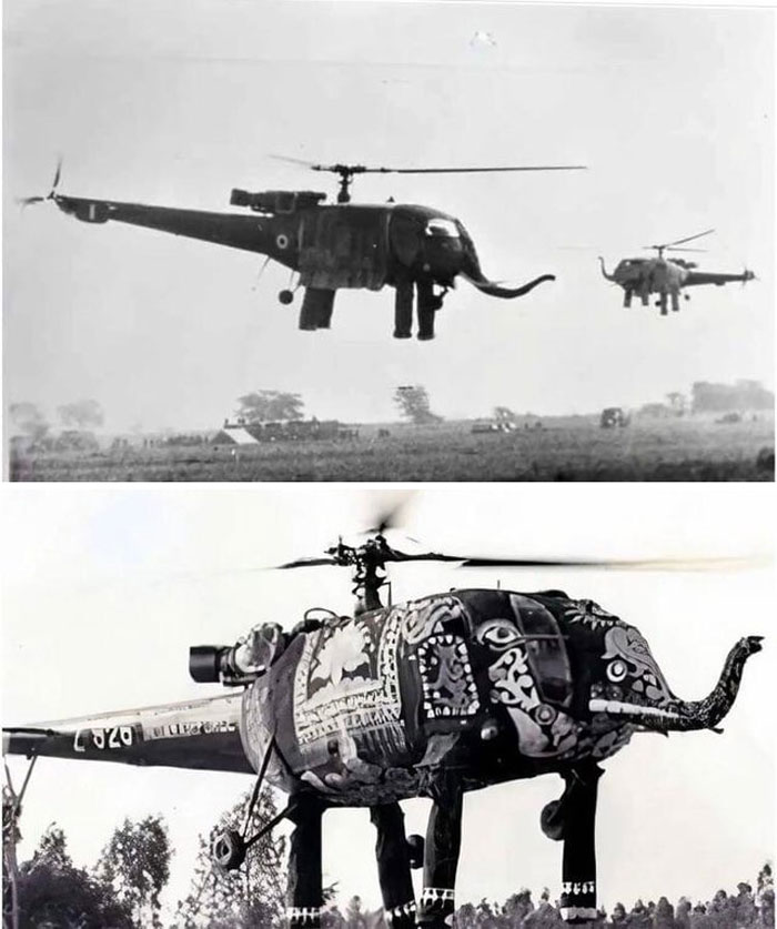 La unidad 116 de helicópteros de la fuerza aérea india