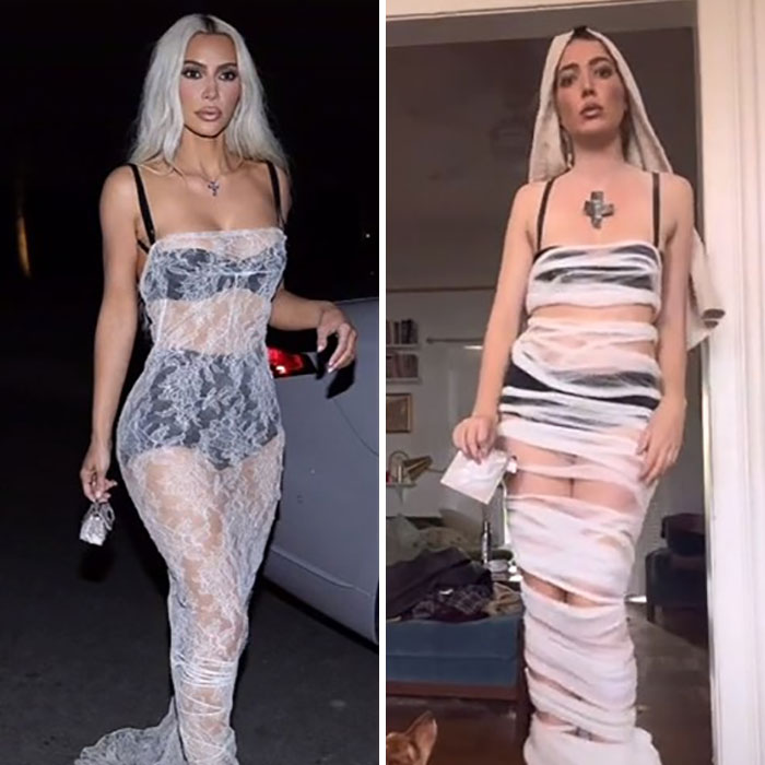 Woman Hilariously Recreates Celebrity Pics, And The Results Are Better Than The Originals (50 Pics)