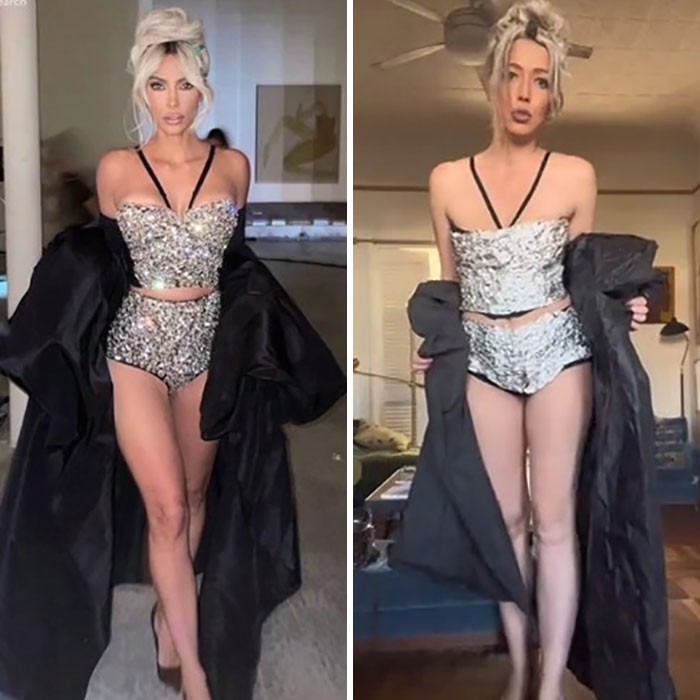 Woman Hilariously Recreates Celebrity Pics, And The Results Are Better Than The Originals (50 Pics)