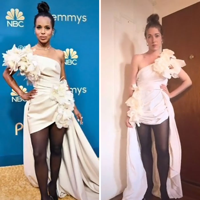 Woman Hilariously Recreates Celebrity Pics, And The Results Are Better Than The Originals (50 Pics)