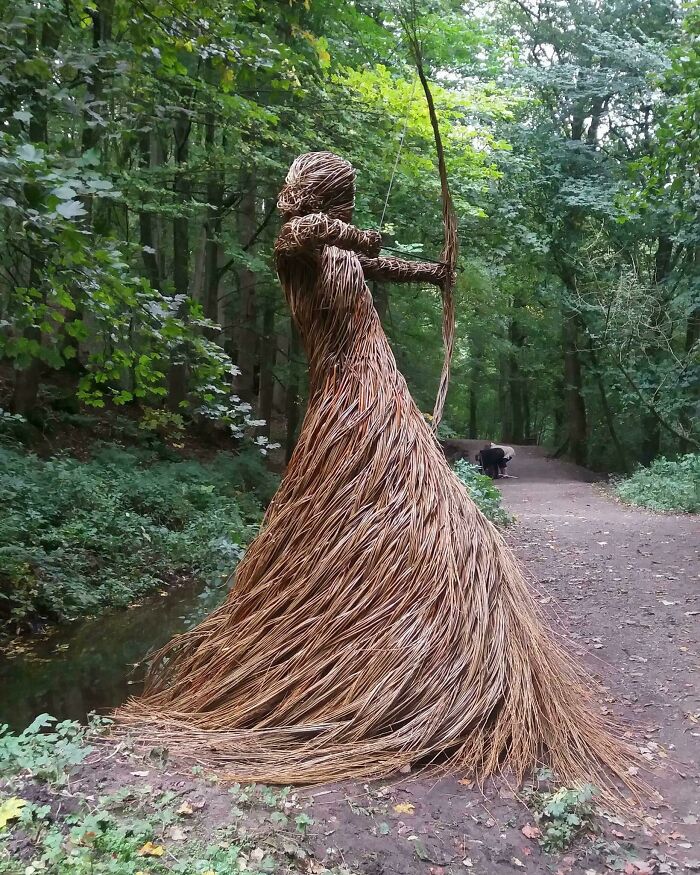Cazadora del bosque