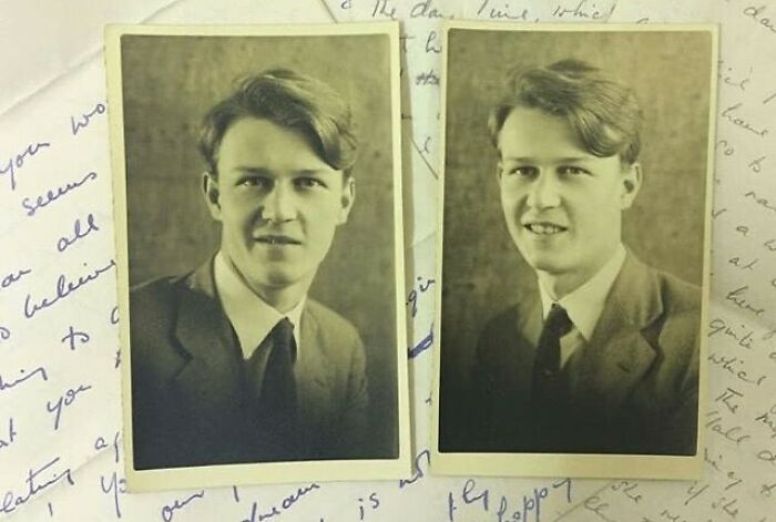 Durante la Segunda Guerra Mundial, Gilbert Bradley estaba enamorado y escribió muchas cartas a la persona amada, que firmaba sus cartas con la inicial 
