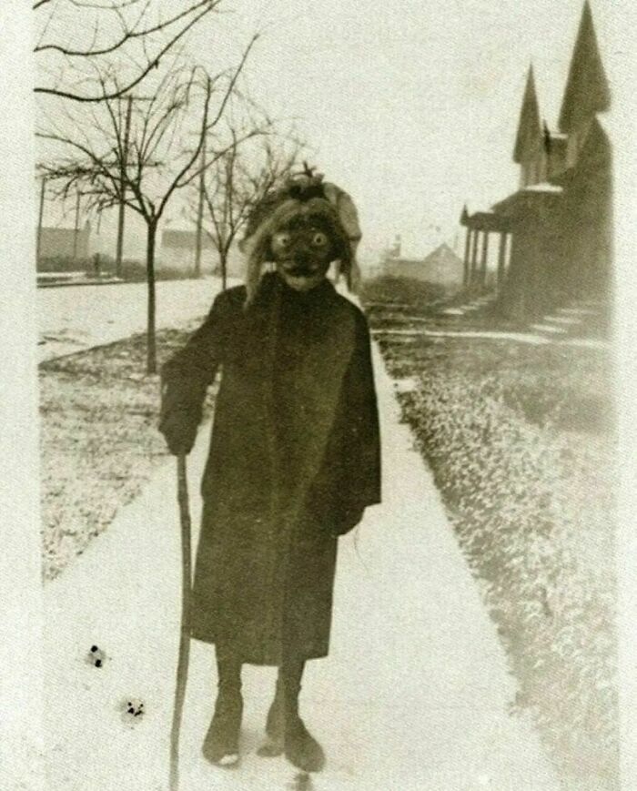 Disfraz vintage de Halloween