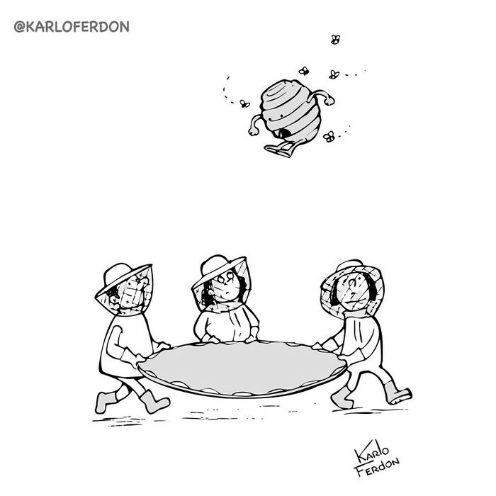 This Artist Makes Humorous One-Panel Comics Without Using A Single Word (30 New Pics)