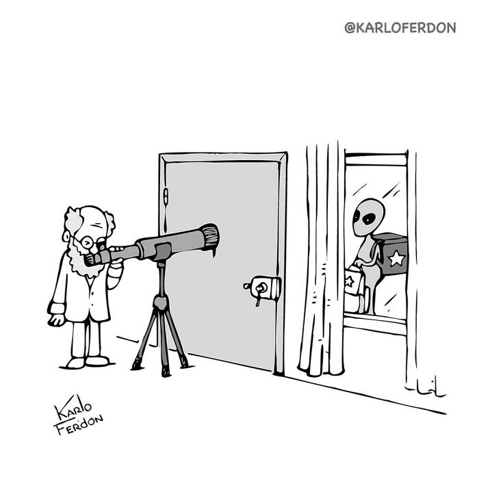 This Artist Makes Humorous One-Panel Comics Without Using A Single Word (30 New Pics)