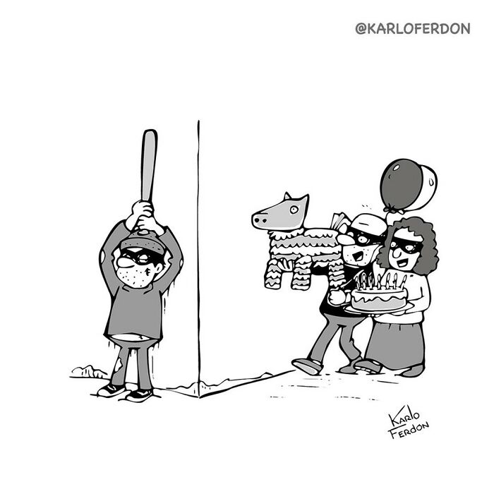 This Artist Makes Humorous One-Panel Comics Without Using A Single Word (30 New Pics)