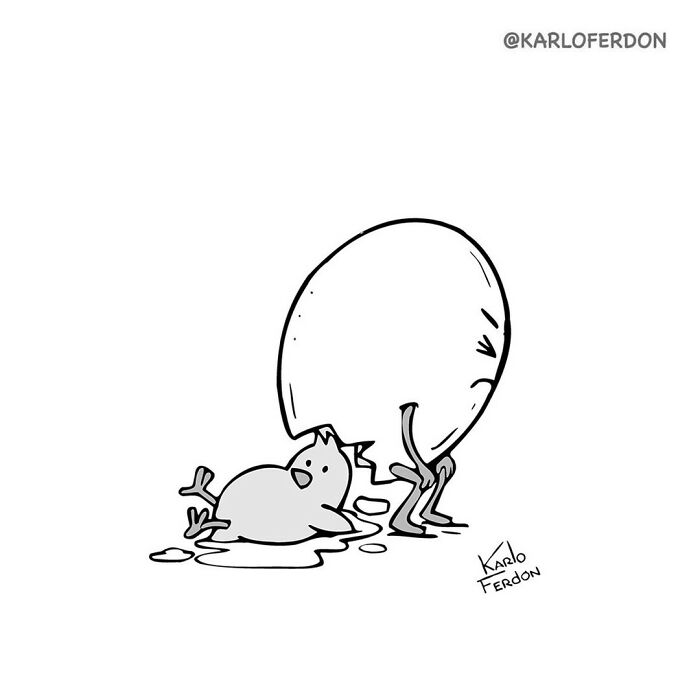 This Artist Makes Humorous One-Panel Comics Without Using A Single Word (30 New Pics)