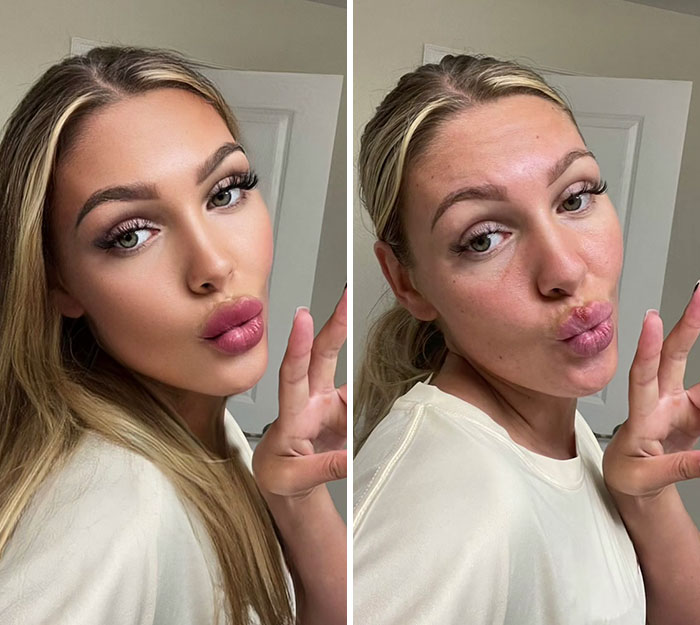 “Proof That Social Media Is Fake”: 35 Heavily-Edited Photos By This TikToker Showing Just How Fake Social Media Can Be (New Pics)