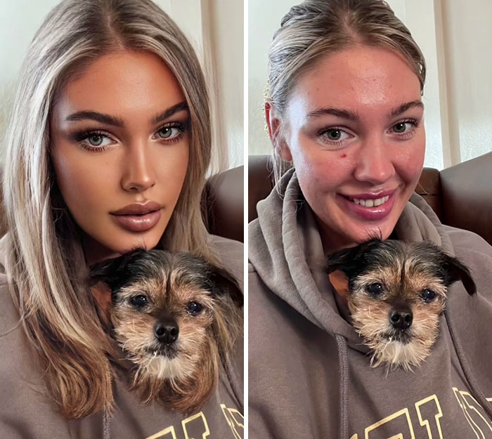 “Proof That Social Media Is Fake”: 35 Heavily-Edited Photos By This TikToker Showing Just How Fake Social Media Can Be (New Pics)