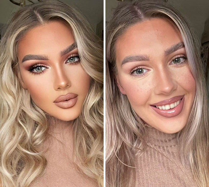 “Proof That Social Media Is Fake”: 35 Heavily-Edited Photos By This TikToker Showing Just How Fake Social Media Can Be (New Pics)