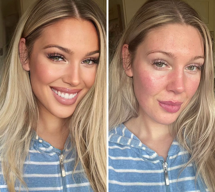 “Proof That Social Media Is Fake”: 35 Heavily-Edited Photos By This TikToker Showing Just How Fake Social Media Can Be (New Pics)