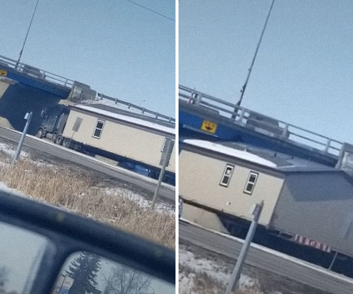 Atravesar el puente con tu casa