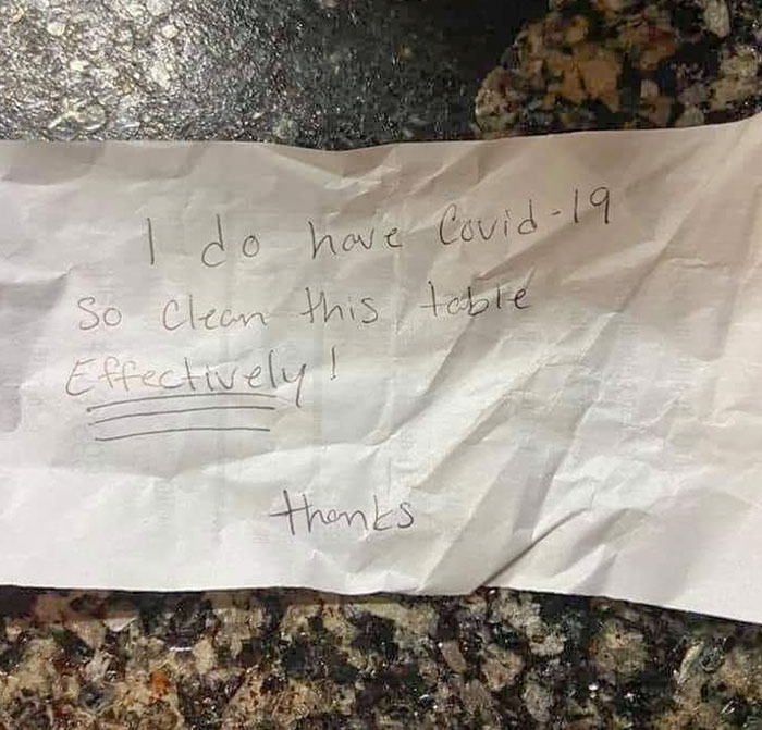 Publicaron esto en el grupo de Facebook de un restaurante 
