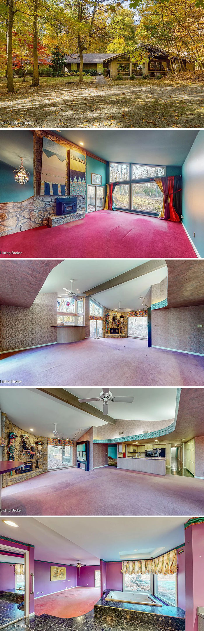 Bueno, esta casa realmente me engañó porque no esperaba este interior