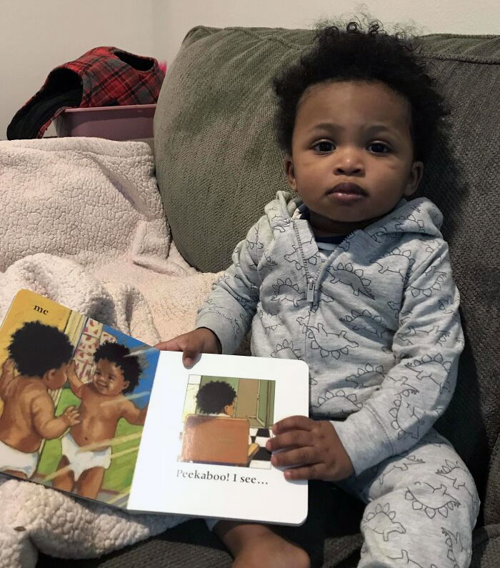 Mi hijo es la versión real del libro que le regalaron de Navidad