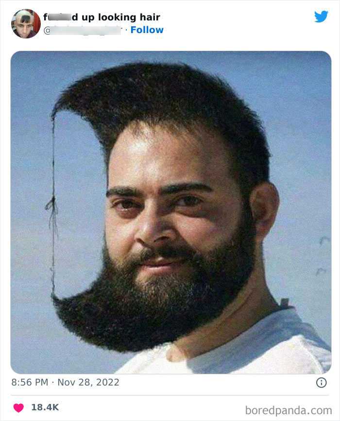 This Twitter Page Shares Photos Of ‘Effed Up Looking Hair’, And Here Are 40 Of The Most Hilarious Pics