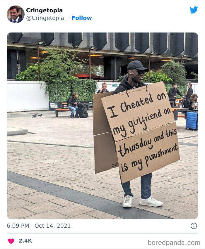 "Cringetopia": 35 Of The Most Mortifying Moments Shared On This Twitter Account