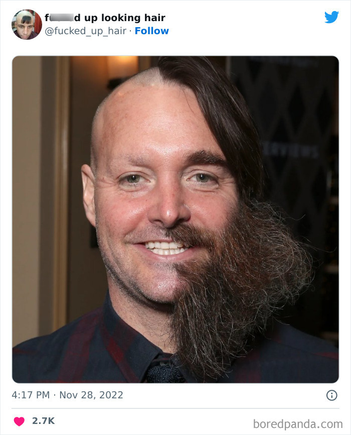 This Twitter Page Shares Photos Of ‘Effed Up Looking Hair’, And Here Are 40 Of The Most Hilarious Pics