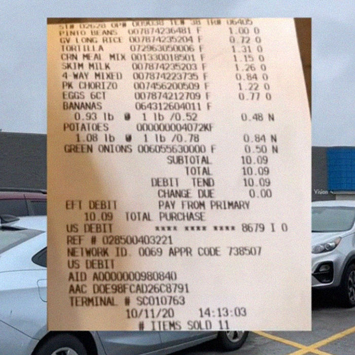 Esta mujer pone la inflación en perspectiva comprando lo mismo en 2020, 2022 y 2023