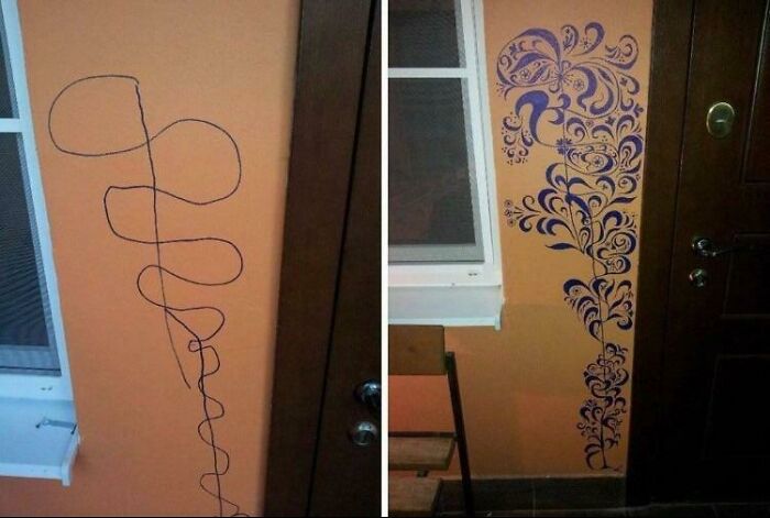 Cuando un niño creativo tiene una madre creativa
