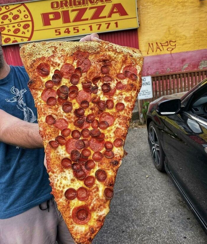 Este trozo de pizza