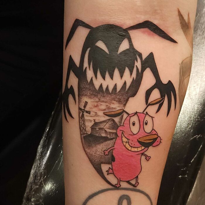 Tatuaje de Coraje por mí