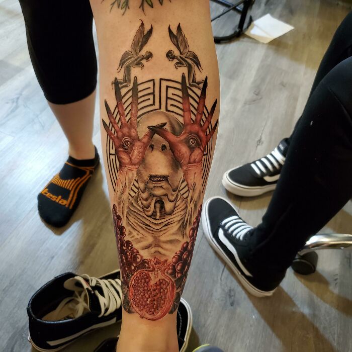 El nuevo tatuaje de mi esposa 