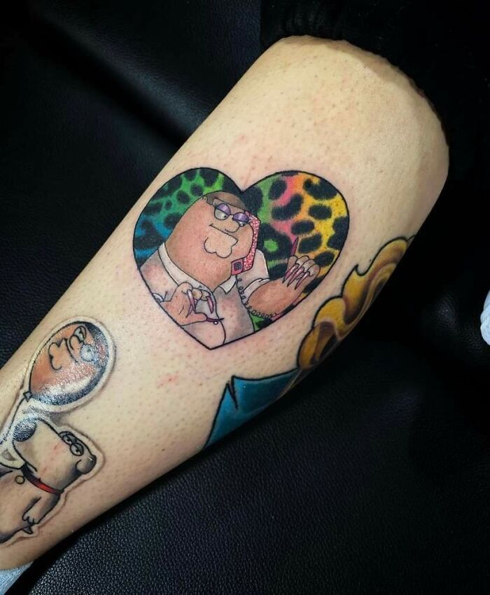 Estos tatuajes de Padre de Familia