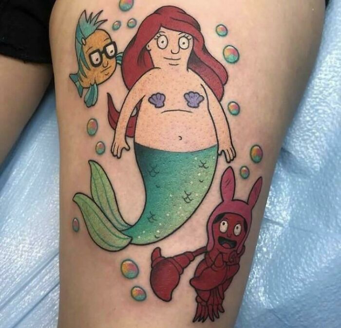 Lo primero en lo que pensé en cuanto vi este tatuaje fue este subreddit