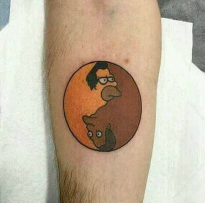 Tatuaje de Yin Yang