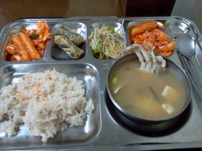Almuerzo escolar en Corea del Sur