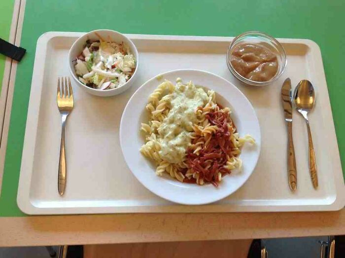 Así es el almuerzo escolar promedio de los estudiantes de secundaria en Alemania