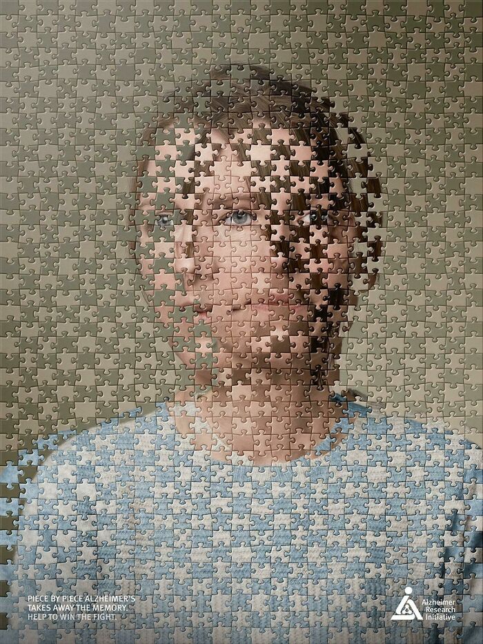 “El Alzheimer nos quita la memoria trocito a trocito”. Campaña para la iniciativa Alzheimer Forschung 
